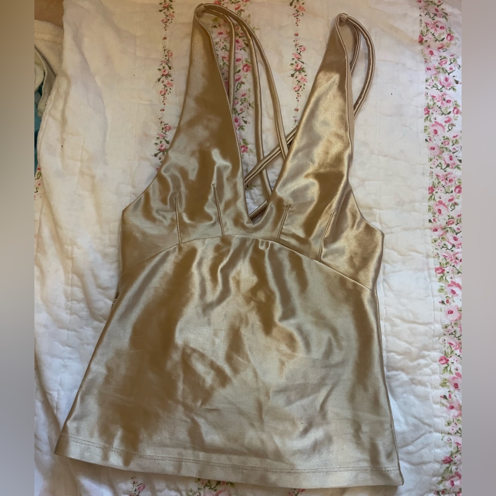 Free people silk top